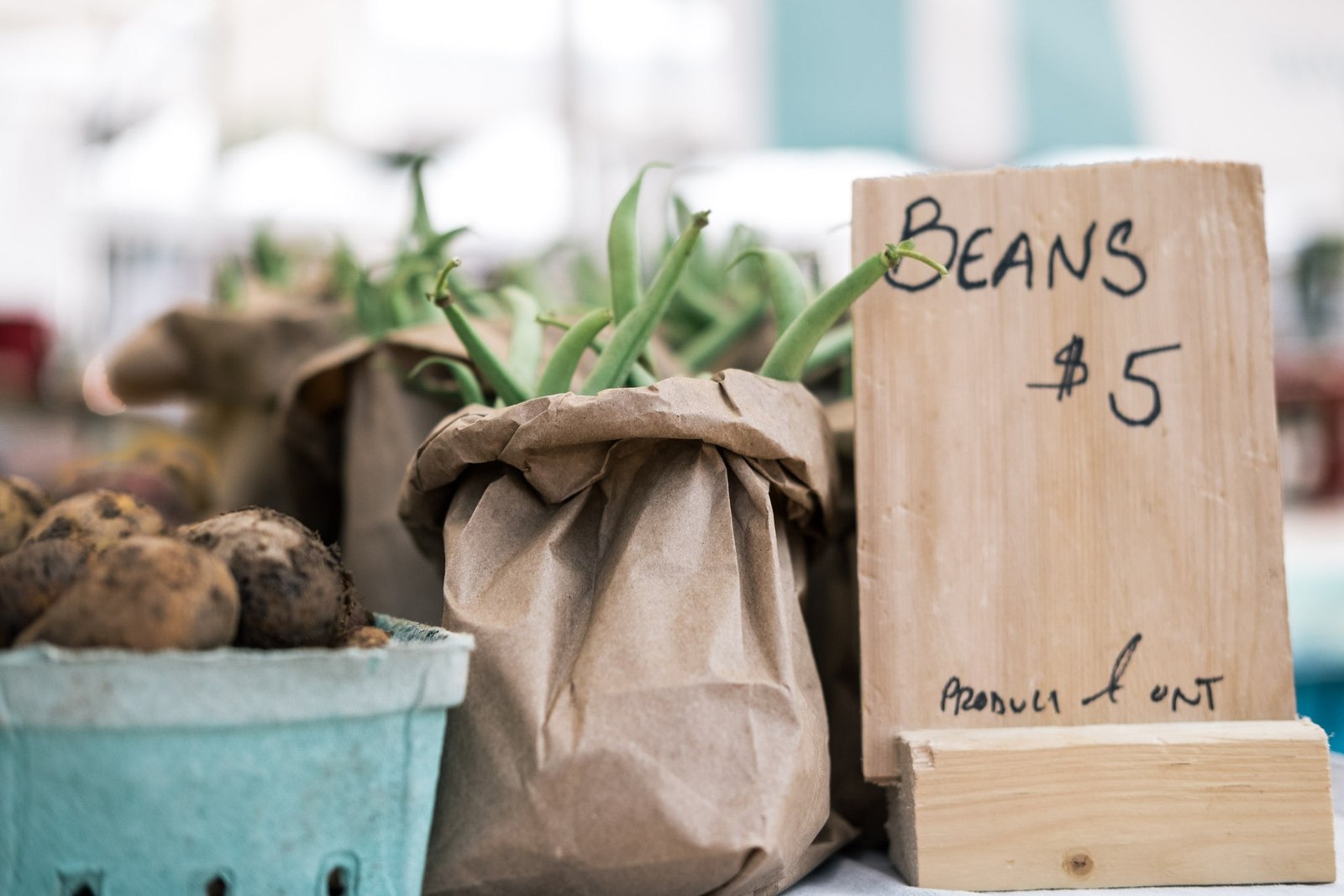 Beans At Farmers Market