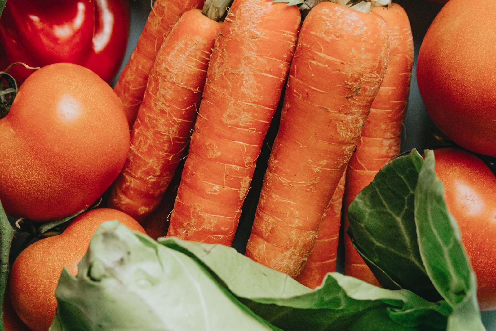 An Assortment Of Vibrant Vegetables